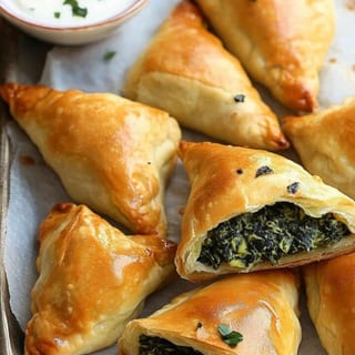 add 12 spinach pies