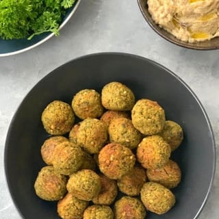 Add 15 falafel balls