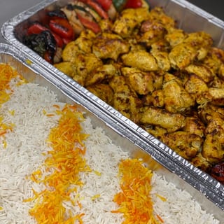 chicken & Vegetable kabobs