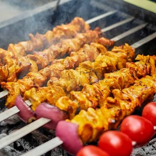 Add extra chicken kabobs