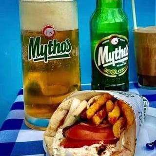 $20 Gyro Beer Greek salad(Dine In Only)