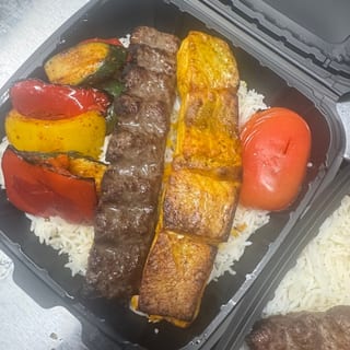 Salmon & Koobideh